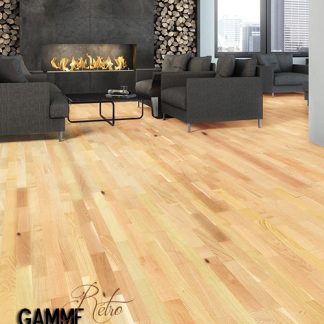 HEVEA FLOTTANT VERNI LISSE RUSTIQUE 3 FRISES 190x14,5x1820mm - LOT DE 8.28M²