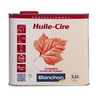 Blanchon huile cire chêne dore 2.5L