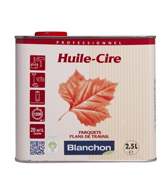 HUILE CIRE BLANCHON chêne DORE 2.5 LITRES