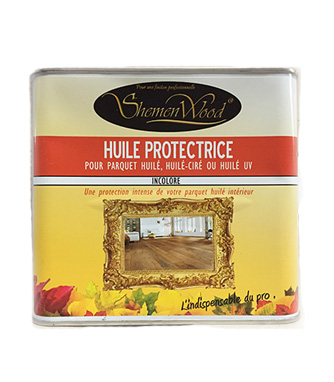 huile de protection incolore shemenwood 2.5 litres la référence des professionnels du parquet