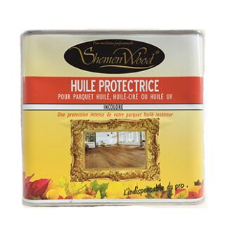 Huile DE PROTECTION INCOLORE SHEMENWOOD 2.5 LITRES La référence des professionnels du parquet