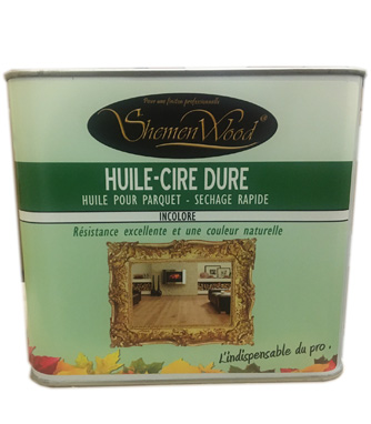 huilé CIRE DURE INCOLORE SHEMENWOOD 2.5 LITRES La référence des professionnels du parquet