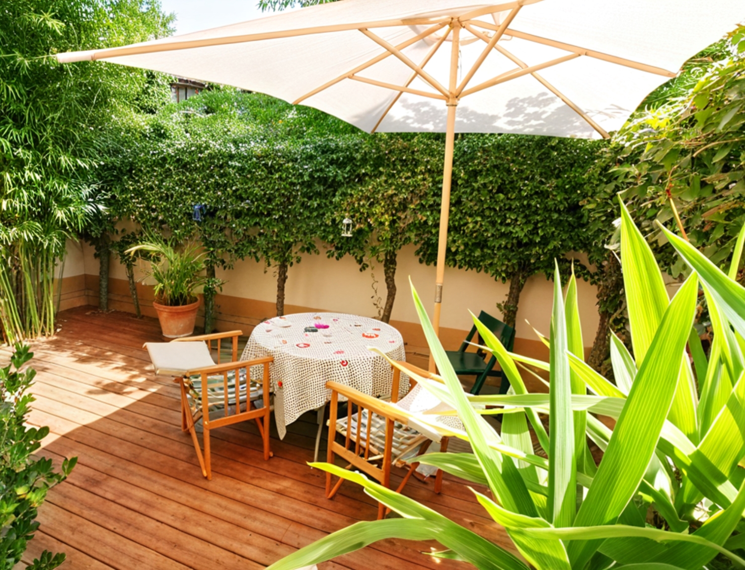 Lame de Terrasse Kempas Brut Aboutée