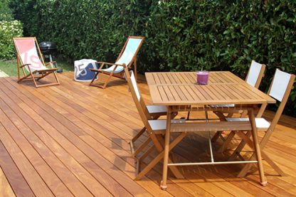 Lame de terrasse en teck brut select prix 120X19mm