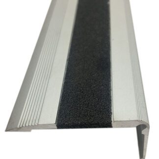 NEZ DE MARCHE ALU ARGENTE + BANDE NOIRE 113*52*30 (21680)
