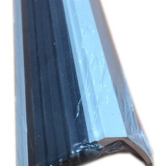 NEZ DE MARCHE ALU ARGENTE + BANDE NOIRE 113*42*33 (22322)