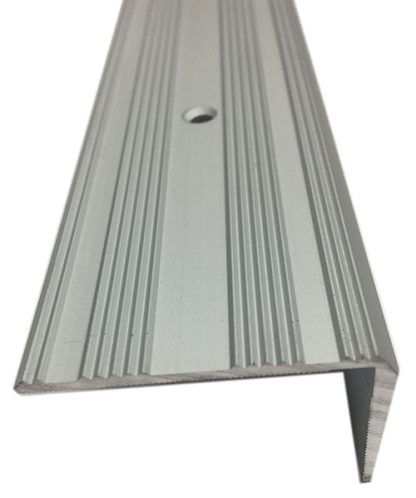 Nez de marche alu argente viser 113X42X25mm