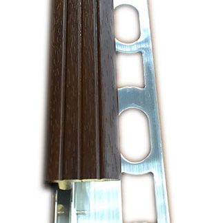 Nez de marche alu merbau 80X107X7mm