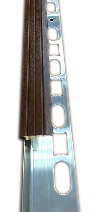 NEZ DE MARCHE ALU MERBAU 80x107x7-11 (45245)