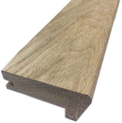 NEZ DE MARCHE CHENE MASSIF BRUT 35x70x2000 (pour parquet de 20mm)