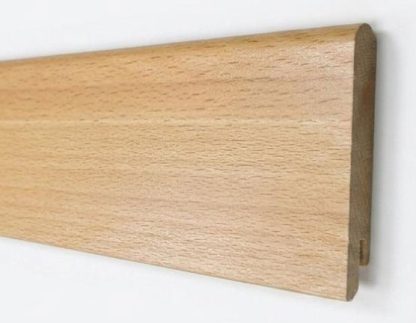 Plinthe mdf hêtre 80X15mm