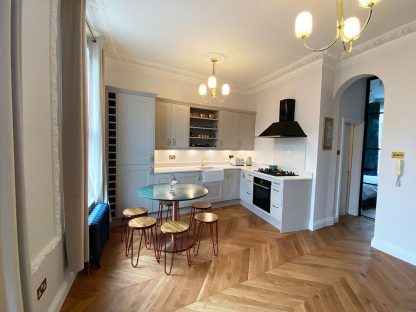 Point de hongrie village naturel vintage martele a l'ancienne 90X14mm