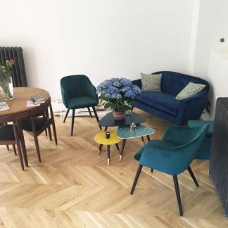 POINT DE HONGRIE CHÊNE MASSIF VERNI BROSSE NATUREL CAMPAGNE 90X14X510MM - Certifié FSC 100 %