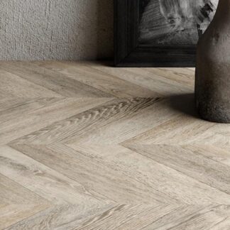 POINT DE HONGRIE ASPECT CHÊNE GRIS VIEILLI AC6 PASSAGE TRES INTENSIF - Certifié PEFC 100%