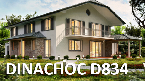 Dinachoc D834 - Isolation Acoustique et Thermique - 100% Recyclé 34dB