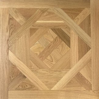 CHÊNE DALLES VERSAILLES D'AREMBERG LOUIS XIV VERNI PR BIS 1000x1000x15mm 4mm de couche d'usure Certifié FSC 100%