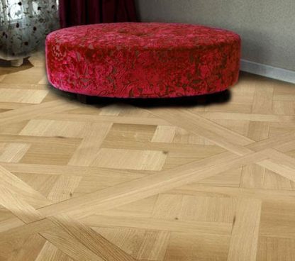 CHÊNE DALLES VERSAILLES CHAUMONT VERNI RUSTIQUE 800x800x15mm 4mm de couche d'usure Certifié FSC 100%
