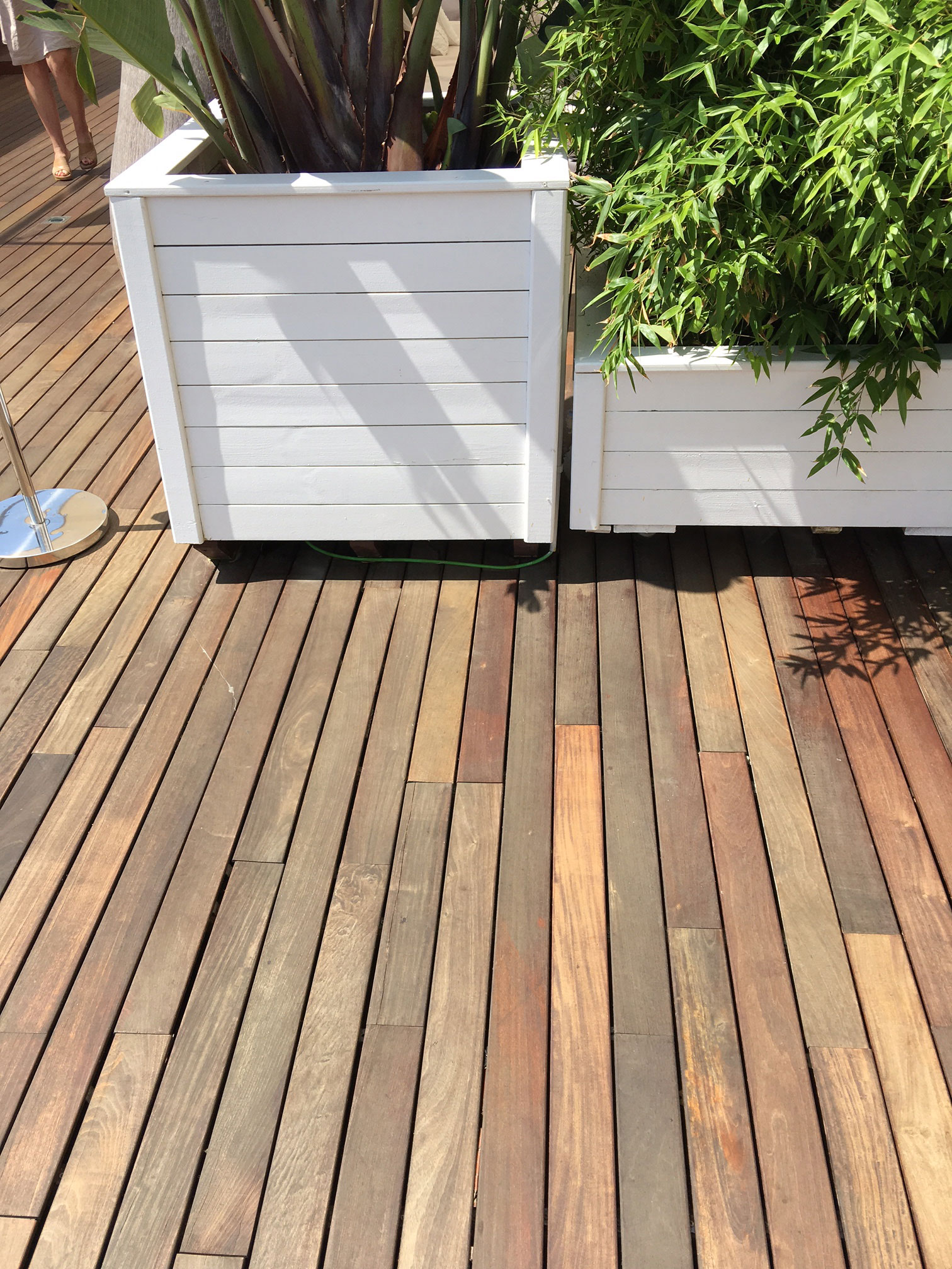 Lame de terrasse Ipé Brut Deck Clipsable 2 Faces Lisses