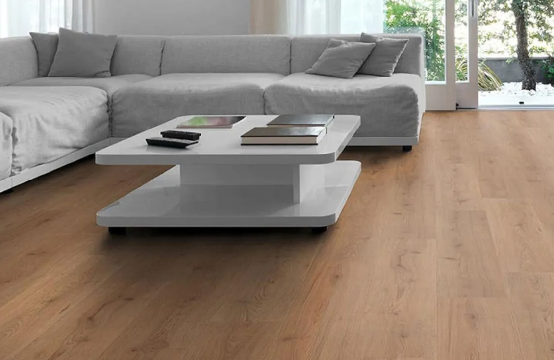 Wood Floors Plus > DISCONTINUED American Concepts Laminate Morgan Hill Bisque Sandalwood 21.8 sf/ctn