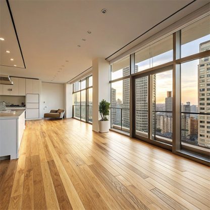 CHENE MASSIF VERNI BROSSE GO4 PR BIS NATUREL ECLAT DU MIDI 90x15mm -Certifié FSC 100%