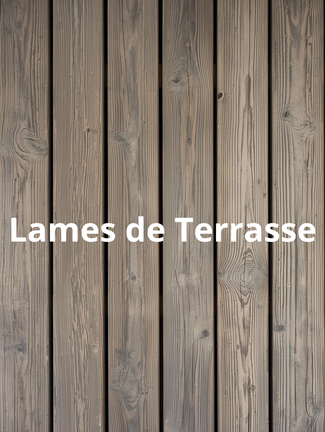 lames de terrasse