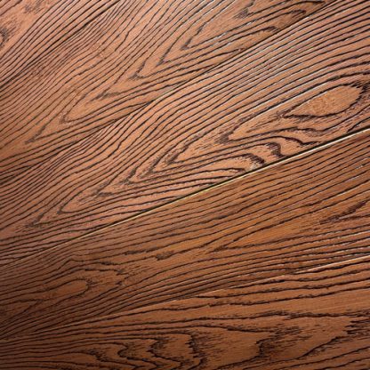 Point de hongrie bambou esprit chêne cacao 100X15mm – image 2