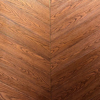 Point de hongrie bambou esprit chêne cacao 100X15mm – image 3
