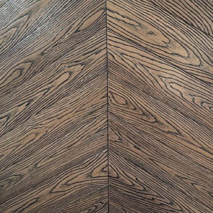 Point de hongrie bambou esprit chêne gris ardoise 100X15mm – image 2