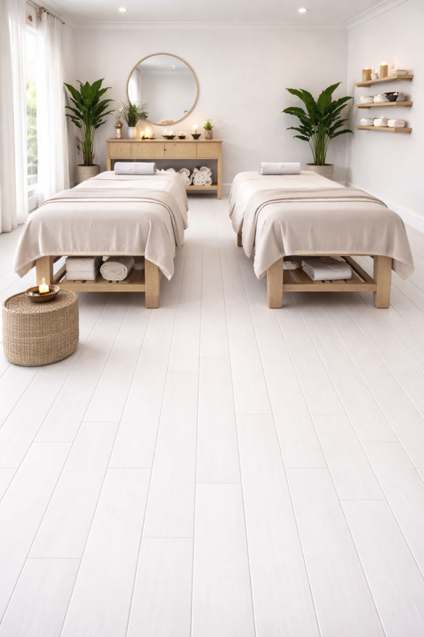 BAMBOU MASSIF VERNI HORIZONTAL MAT BLANC LATTE 130X15X1020MM BAMBOU MASSIF VERNI HORIZONTAL MAT BLANC LATTE 130X15X1020MM