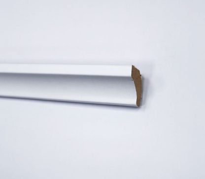 1/4 de rond blanc lame creuse mdf 16X16X2200mm
