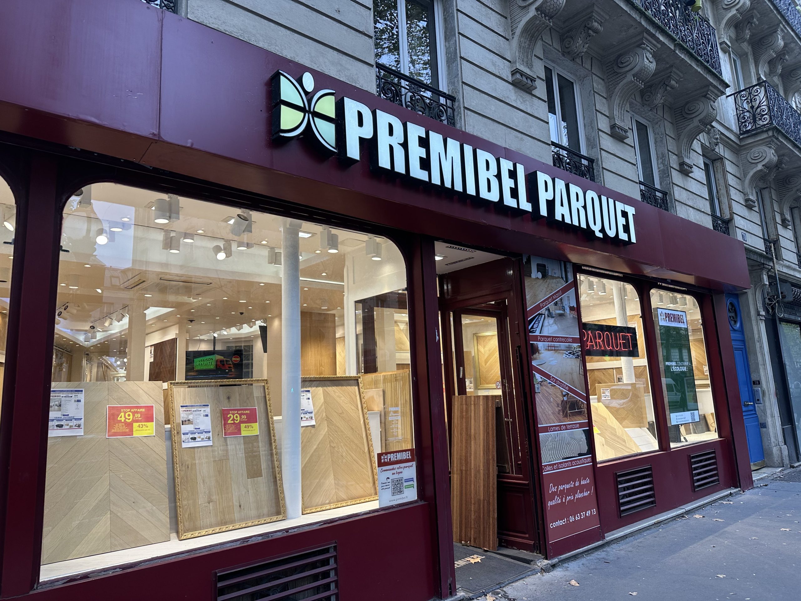 Vidéo magasin Premibel Parquet