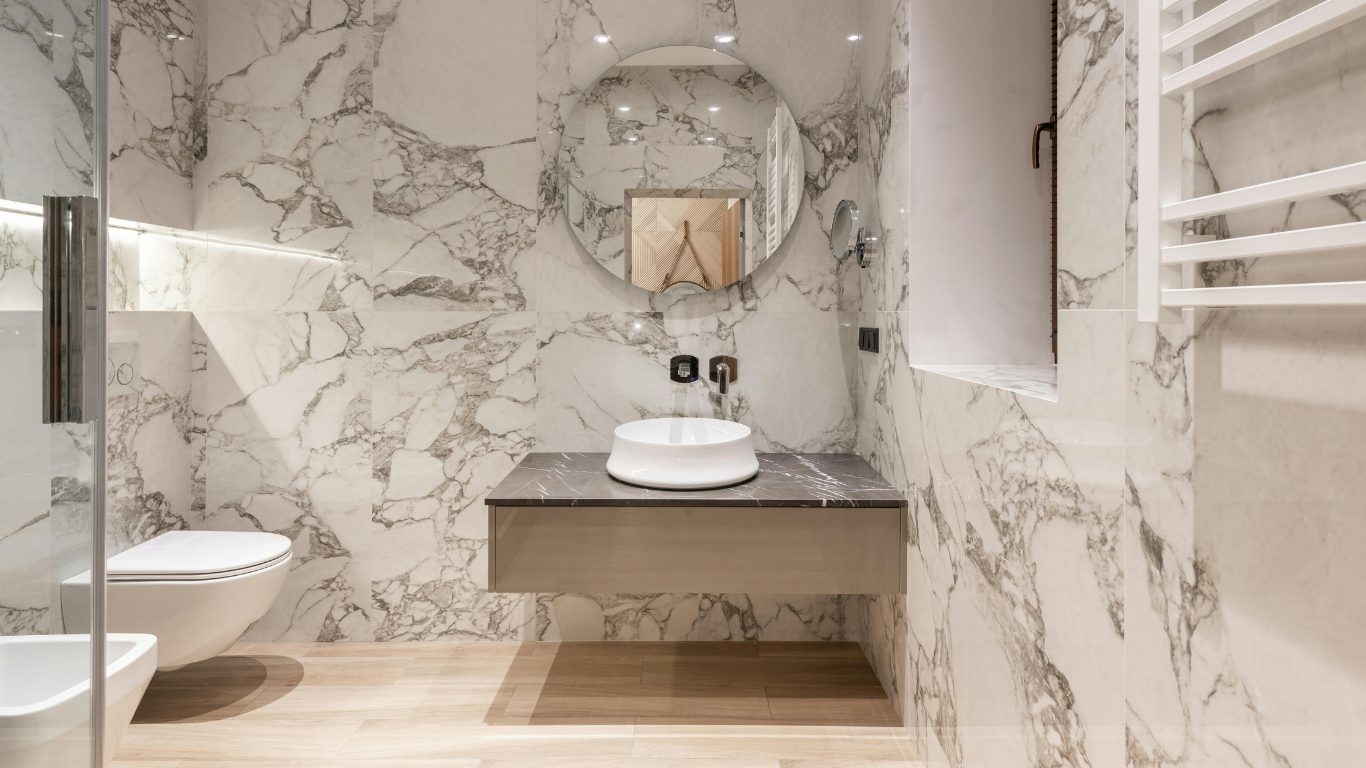 Parquet salle de bain