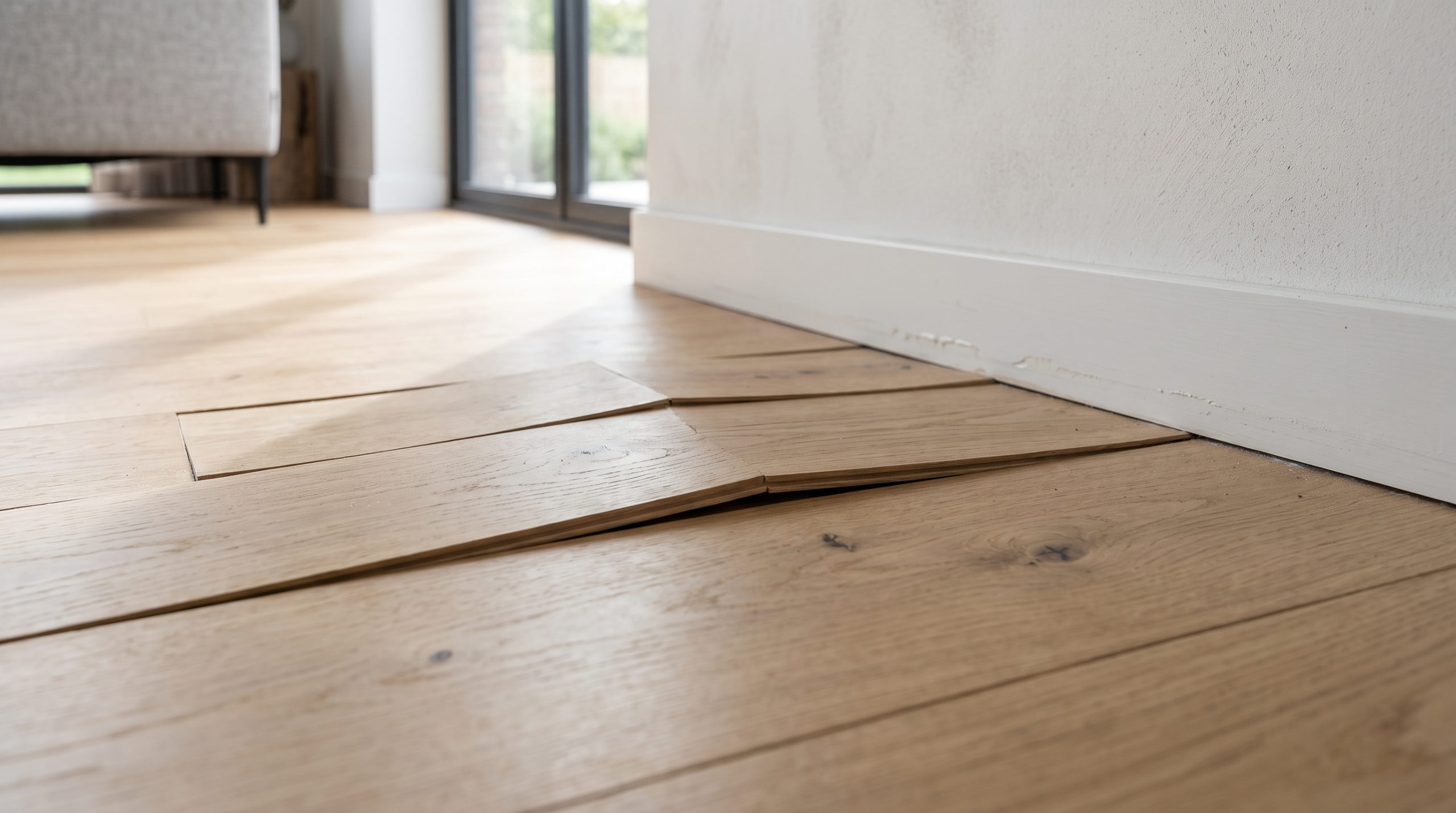 Parquet qui gondole : causes, diagnostic et solutions