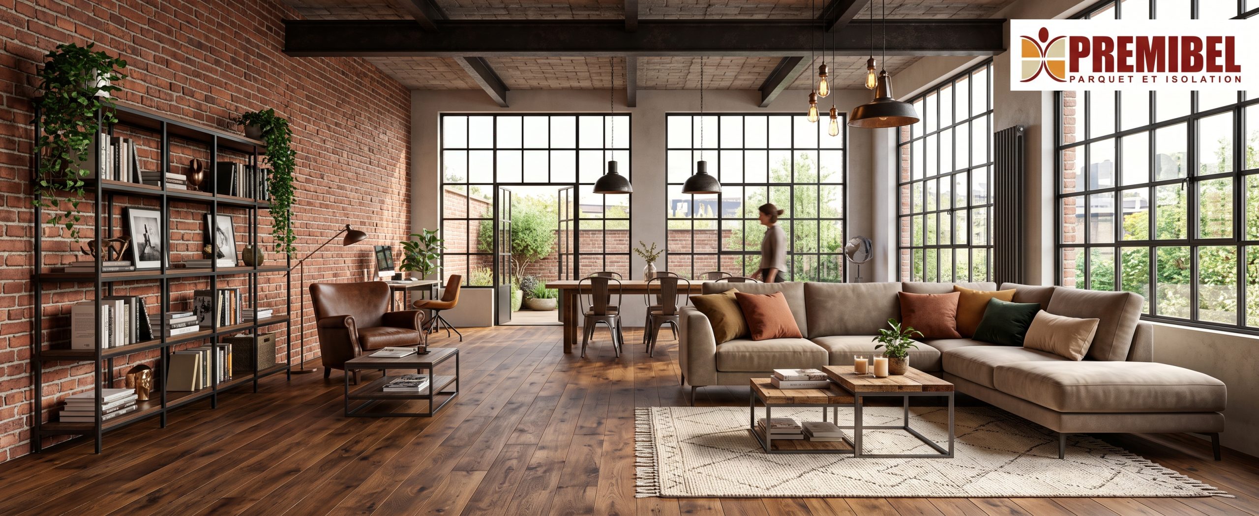 Le retour du parquet brun chaud dans les intérieurs contemporains