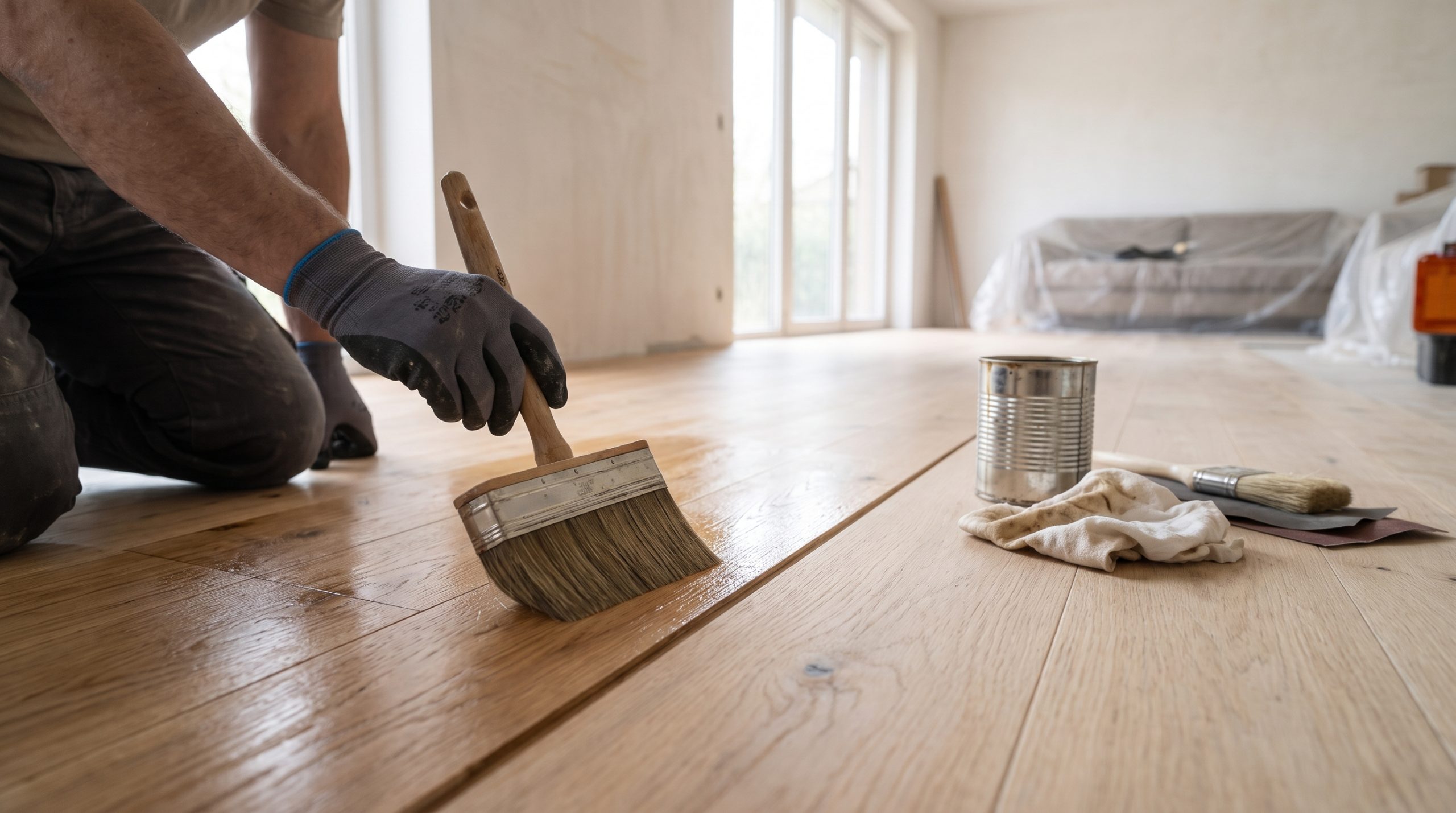 Comment huiler un parquet : la méthode pas à pas